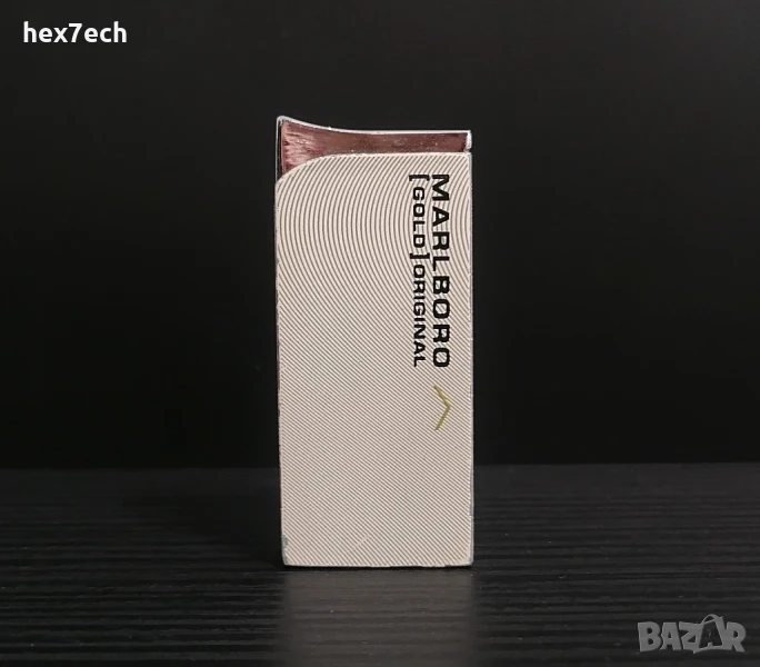 ❤️ ⭐ Запалка Marlboro бяла със щипка ⭐ ❤️, снимка 1