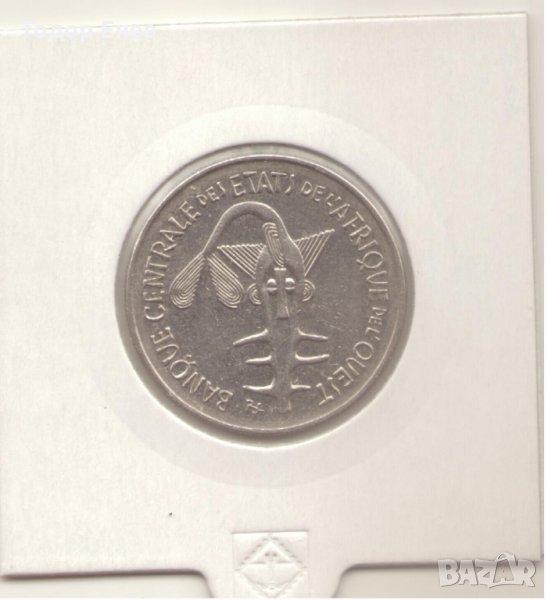 Western Africa(BCEAO)-100 Francs-1968-KM# 4, снимка 1