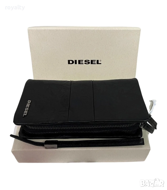 Diesel Мъжко Клъч Портмоне Естествена Кожа , снимка 1