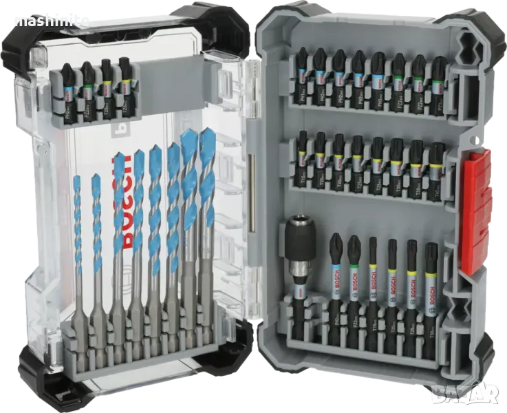 ПРОМОЦИЯ!Комплект битове ударни магнитни PRO Impact и Свредла Multiconstruction, 35 бр. Bosch, снимка 1