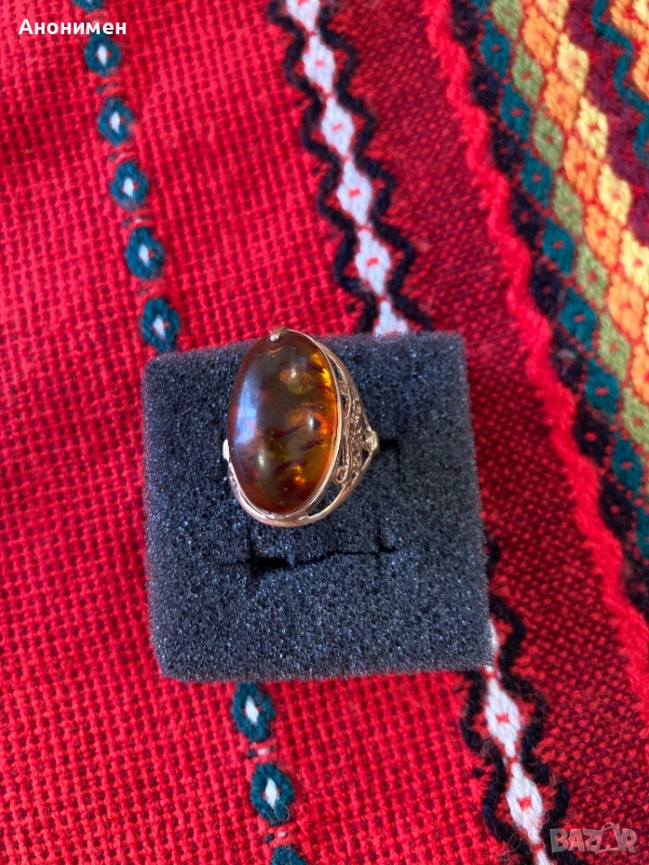 Руски златен пръстен, снимка 1