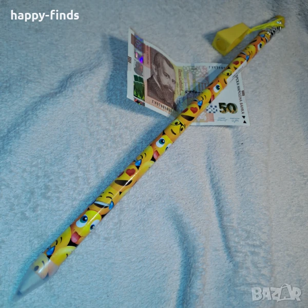 ГОЛЯМ готин молив + ОСТРИЛКА голяма !, снимка 1