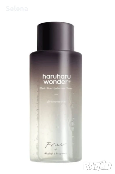 Нов тонер за лице Haruharu Wonder Black Rice Hyaluronic Toner, снимка 1