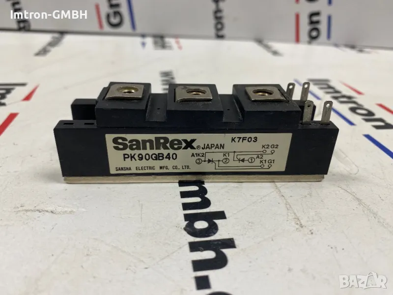 Мощен тиристор SanRex PK90GB40 thyristor module, снимка 1