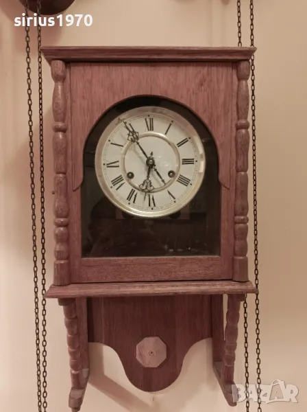 немски стенен часовник franz hermle, снимка 1