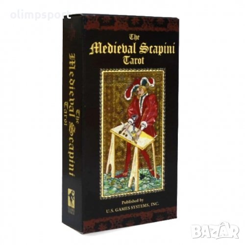 карти таро  AGM SCAPINI MEDIEVAL нови, снимка 1