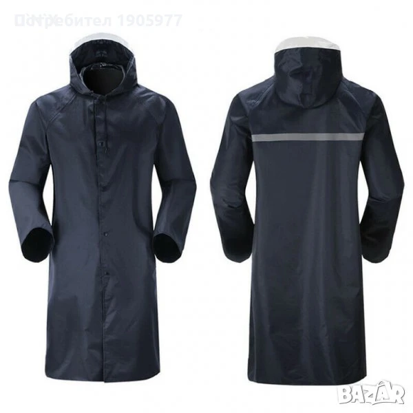 Дъждобран размер L - XL - удължен, гумиран, снимка 1