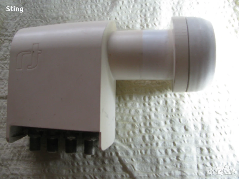 Сателитен  Конвертор , с  Четири Изхода - за  Четири  Телевизора, снимка 1