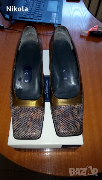 Дамски кожени обувки Brigitte Von Servas немски № 38, снимка 1
