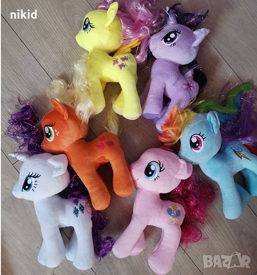 Малкото Пони My Little Pony плюшена играчка с грива голяма, снимка 1