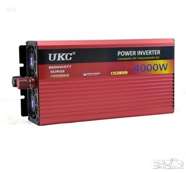 Инвертор на напрежение , от 24V на 220V, 4000W, снимка 1