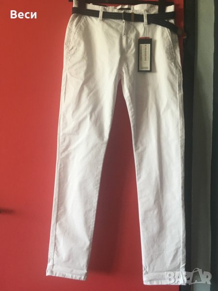 Бял мъжки панталон- нов с етикет, снимка 1