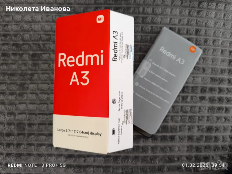 Xiomi Redmi A3, снимка 1