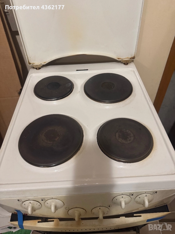 Готварска печка с четири котлона gorenie, снимка 1