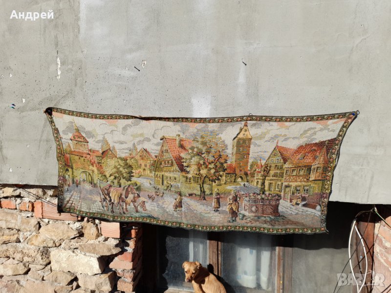Старинен ковьор,покривка за стена #194, снимка 1