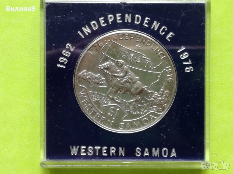 1 тала 1976 Западна Самоа UNC + Кутия , снимка 1
