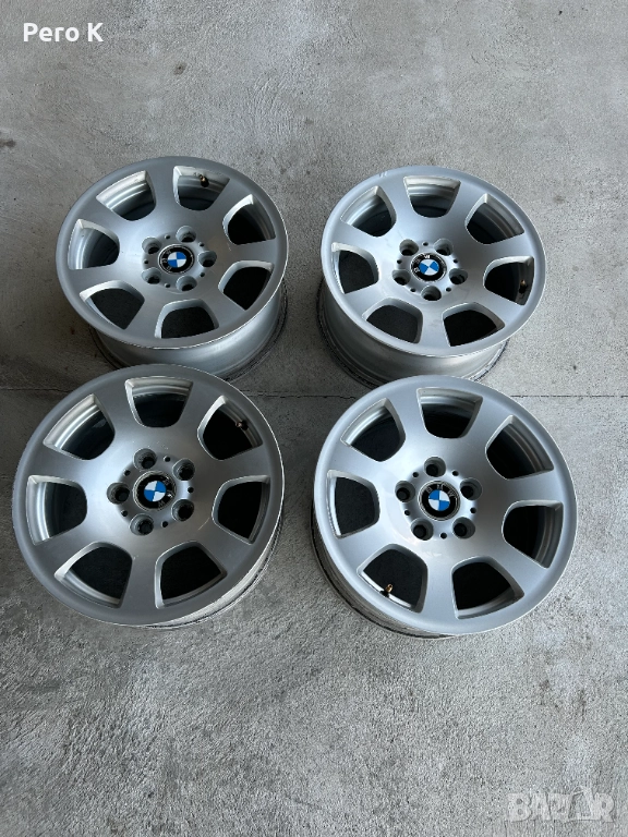 4 БР. ОРИГИНАЛНИ ДЖАНТИ ЗА БМВ 5-серия 3- серия R 16 5x120 ET 20, снимка 1