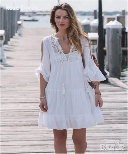 Плажна туника – бохемски стил с елегантна лекота, снимка 1