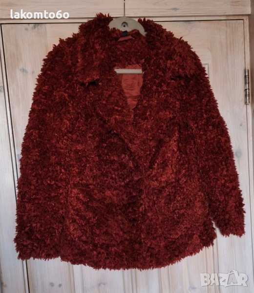 Дамско пухкаво палто H&M размер XS, снимка 1