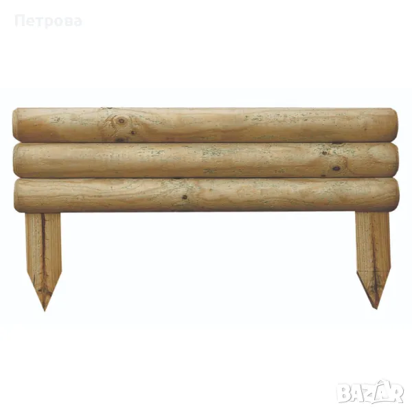 Дървена ограда-55х30 см./декоративна дървена оградка/декоративна ограда, снимка 1