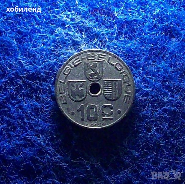 10 цента Белгия 1942, снимка 1
