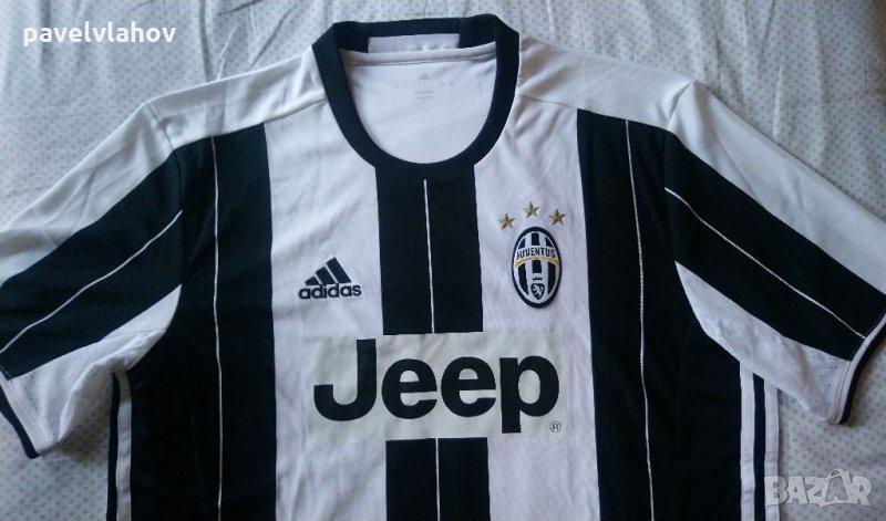 Екип "Adidas" - тениска и къси панталони "Ювентус" - размер L, снимка 1