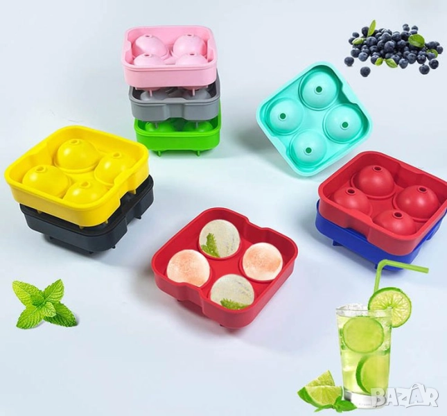 Силиконови формички за лед , снимка 1