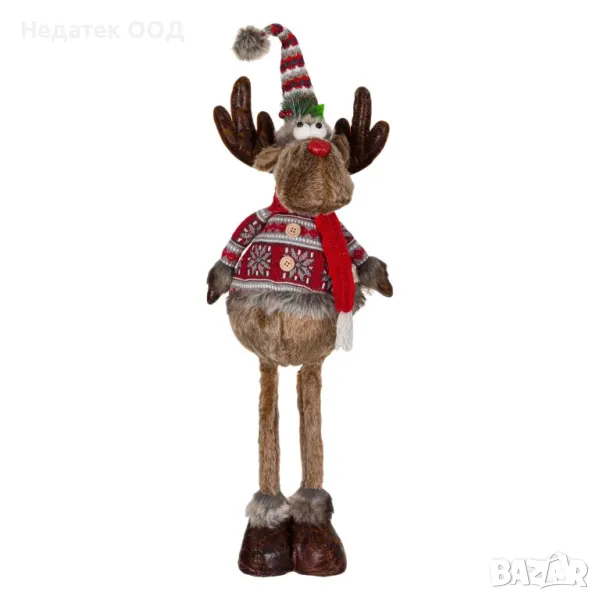 Коледна, Декоративна, Фигура,  Елен, Кафяв, 60-90 см, снимка 1
