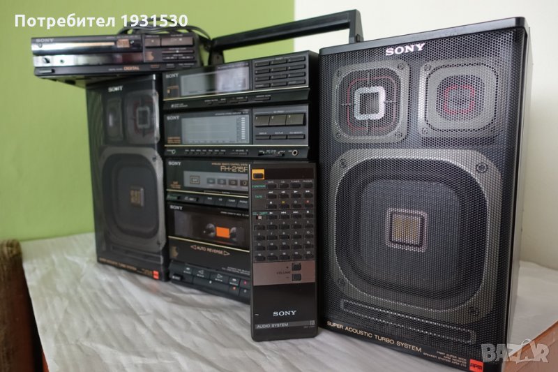 Sony FH-215R компактна система със CD плеър Sony CDP-17F, ориг.дистанционно, снимка 1