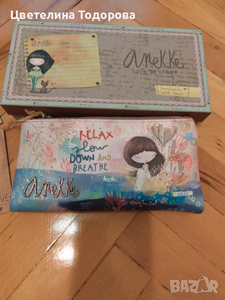 нов дамски портфейл Anekke mediterranean, снимка 1