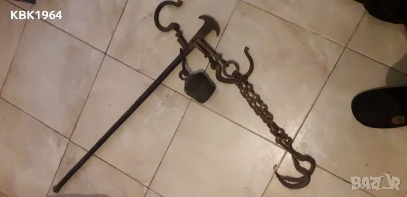 Стар османски кантар, снимка 1