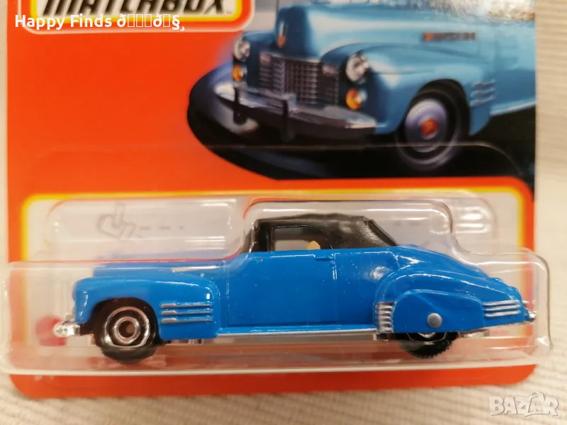 💕🧸 1941 Cadillac series 62 Convertible coupe 89/100 Matchbox, снимка 1