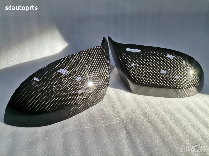 К–т Карбонови Капаци за Огледала Audi A7 4G Ляво + Дясно , снимка 1