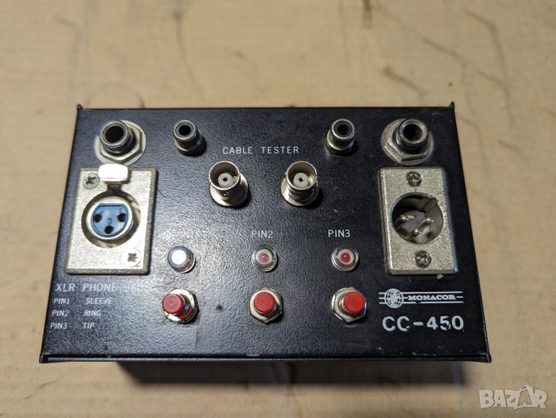 Monacor cc450 cable tester, снимка 1