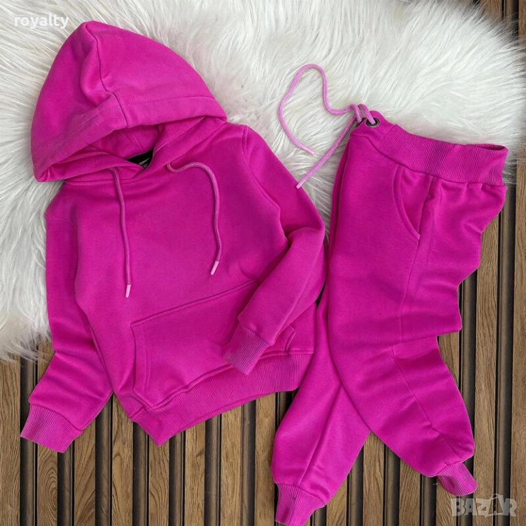 Детски топли ватирани комплекти за момичета и момчета, снимка 1