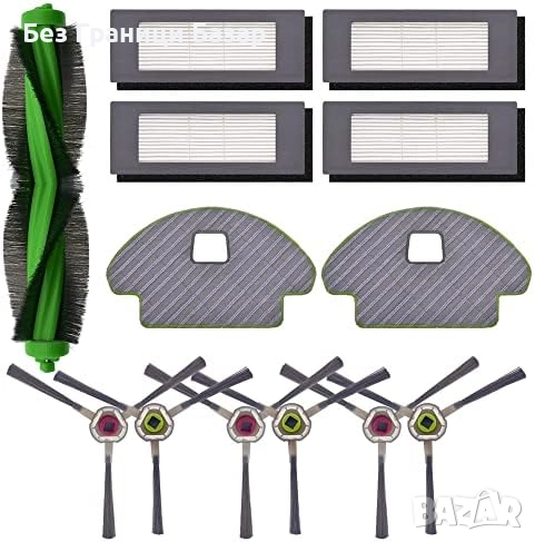 Нов Комплект ролка, филтри и четки за iRobot Roomba Combo 111840 R1118, снимка 1