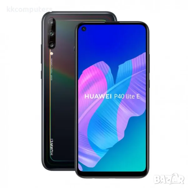 LCD Дисплей за Huawei P40 Lite E (2020) + Tъч скрийн / Рамка / Черен / Оригинал Service Pack Баркод , снимка 1
