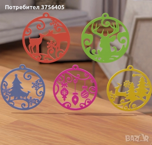 Коледни висулки, снимка 1