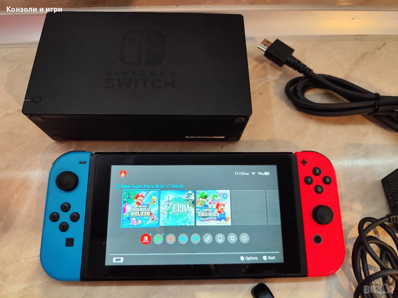 Nintendo Switch - пълен комплект, снимка 1