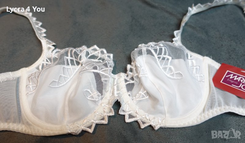 Нов бял луксозен сутиен Marie Jo 70B/C, снимка 1