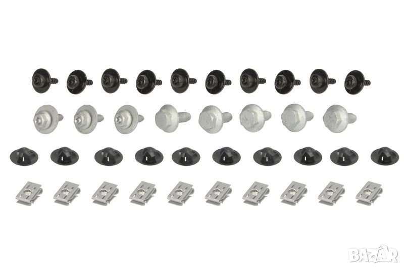 Щипки /комлект/ за кора под двигателя за Ауди А3 /04-11г/, снимка 1