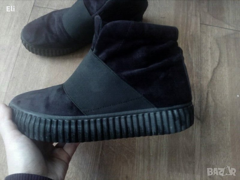 Дамски велурени обувки, снимка 1