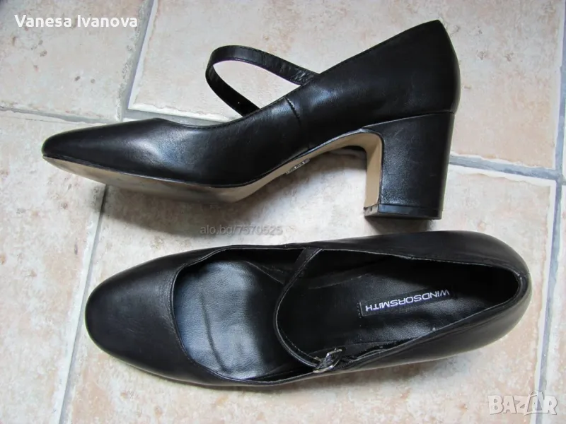 Обувки черни -38 номер, снимка 1