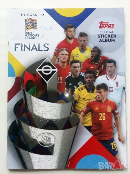 Стикер албум UEFA NATIONS LEAGUE FINALS - Topps - 2022, снимка 1