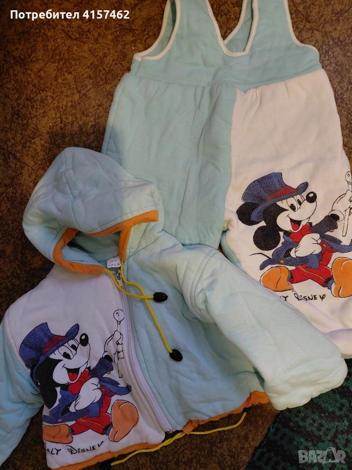 зимно яке и гащеризонче (74-80), снимка 1