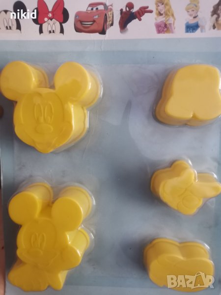 Мики Маус и части тяло силиконов молд форми форма фондан тесто шоколад бонбон гипс, снимка 1