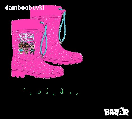 Детски гумени ботуши l.o.l. surprise, снимка 1