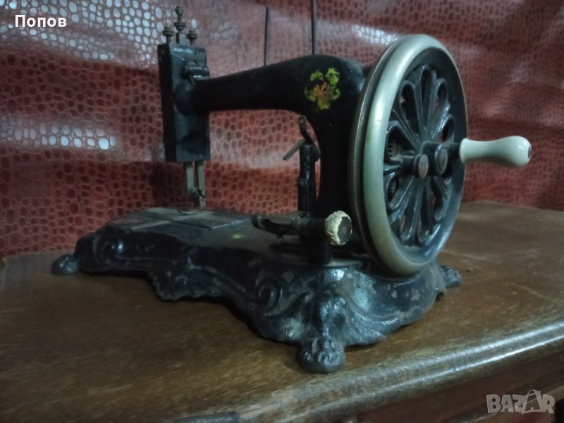 Антикварна колекционерска шевна машина, снимка 1
