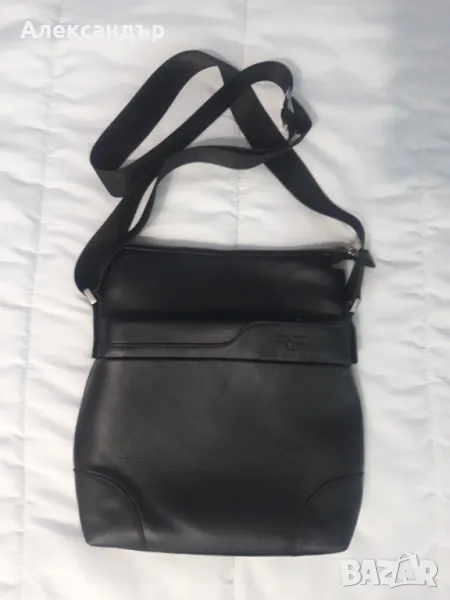 Мъжка кожена чанта за през рамо , снимка 1