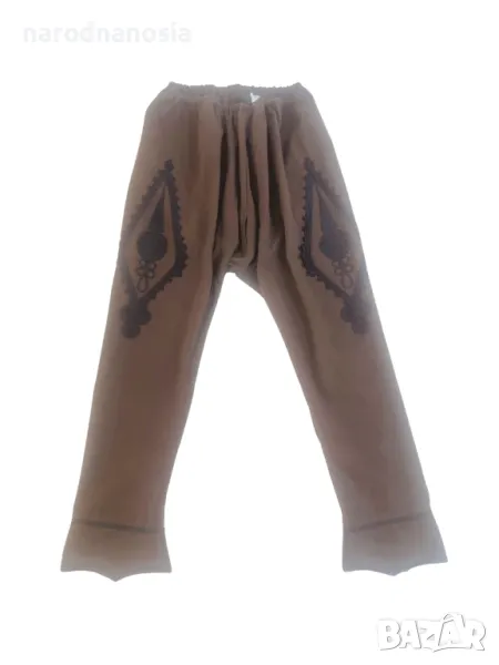 МЪЖКИ РОДОПСКИ ПОТУРИ С ЧЕРНИ ГАЙТАНИ- Модел 15, снимка 1